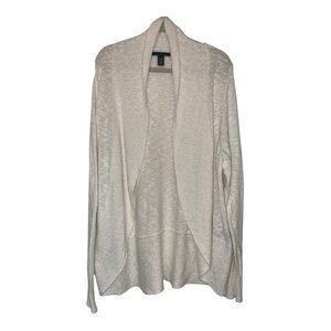 Kenneth Cole Women's Cream Open Cardigan